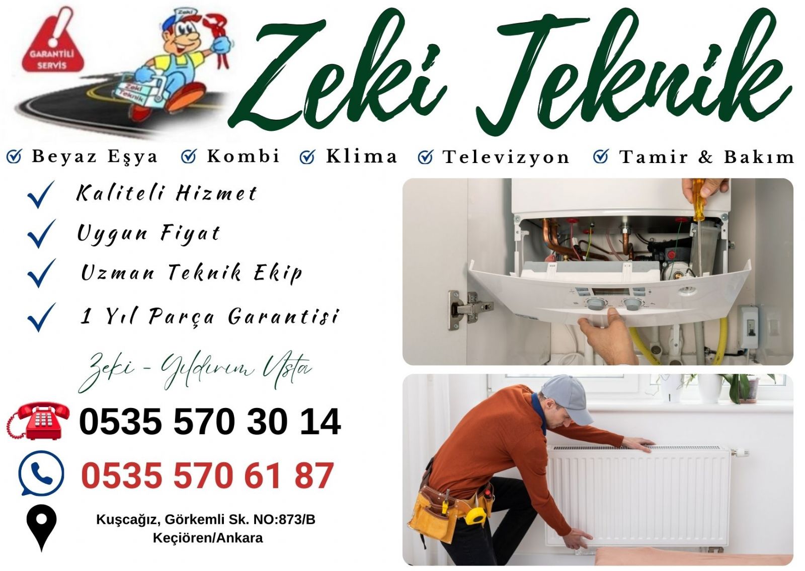 Kuşcağız Kombi Bakımı Petek Temizleme